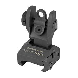 Spike's Tactical Rear Folding Sight, Black