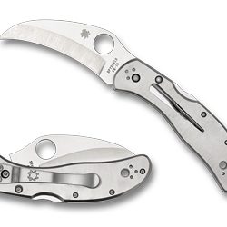 Spyderco Harpy Clipit, Folding Knife, 2.75" Hawkbill Blade, 6.63" Overal...