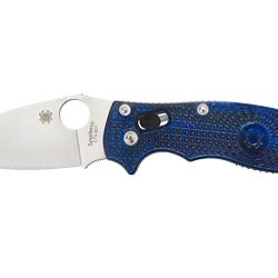 Spyderco Manix 2, 3.37" Folding Knife, Drop Point, Plain Edge, CTS BD1N,...