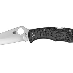 Spyderco Endura 4, Lightweight, 3.375" Folding Knife, Clip Point, Plain ...