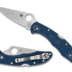 Spyderco Delica 4, Folding Knife, 2.9" Drop Point Blade, 7.11" Overall L...