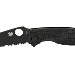 Spyderco Tenacious, 3.39" Folding Knife, Black, 8Cr13MoV