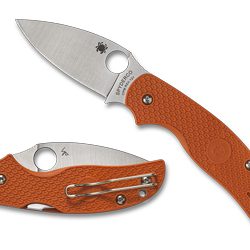 Spyderco Sage 5 Lightweight, Folding Knife, 3" Drop Point Blade, CPM REX...