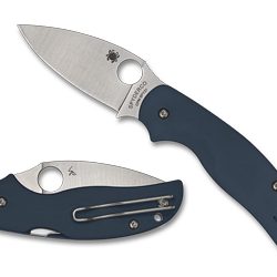 Spyderco Sage 5, Folding Knife, 3" Drop Point Blade, CPM SPY27 Blade Ste...