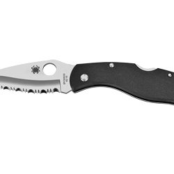 Spyderco Civilian, 4.125" Folding Knife, Reverse S, SpyderEdge Edge, VG1...