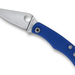 Spyderco Bug, Folding Knife, 1.27" Drop Point Blade, 12C27 Blade Steel, ...