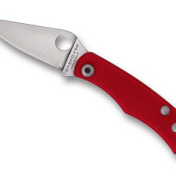 Spyderco Bug, Folding Knife, 1.27" Drop Point Blade, 12C27 Blade Steel, ...