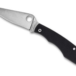 Spyderco Grasshopper, Folding Knife, 2.3" Drop Point Blade, 12C27 Blade ...