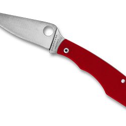 Spyderco Grasshopper, Folding Knife, 2.3" Drop Point Blade, 12C27 Blade ...