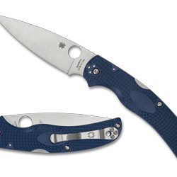 Spyderco Native Chief Lightweight, 4.02" Drop Point Blade, CPM-S110V Bla...