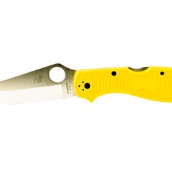 Spyderco Stretch 2 Lightweight Salt, Folding Knife, Plain Edge, Yellow F...
