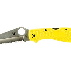 Spyderco Stretch 2 Lightweight Salt, Folding Knife, SpyderEdge Serration...