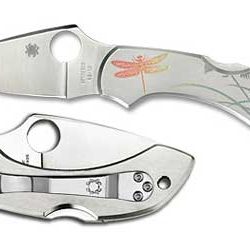Spyderco Dragonfly, 2.313" Folding Knife, Plain Edge, Dragonfly Etching,...