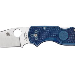 Spyderco Native 5, 2.95" Folding Knife, Lightweight, Dark Blue