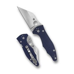 Spyderco Yojimbo 2, Folding Knife, 3.2" Wharncliffe Blade, 7.69" Overall...