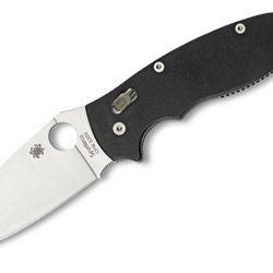 Spyderco Manix 2 XL, 3.875" Folding Knife, Clip Point, Plain Edge, CPM-S...