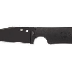 Spyderco Street Beat Lightweight, 3.5" Fixed Blade Knife, Plain Edge, VG...