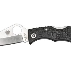 Spyderco Ladybug 3, 1.94" Folding Knife, VG-10, Plain, Clip Point, Circl...