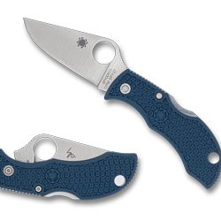 Spyderco Manbug, Folding Knife, 1.96" Clip Point Blade, 4.46" Overall Le...