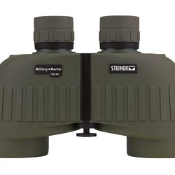 Steiner Tactical, Binocular, 10X, 42mm Objective, Matte Finish, Black, Includ...
