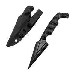 Stroup Knives Ultralite Non Metallic, 3.75" Spear Point Blade, Zytel Con...