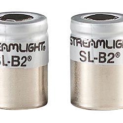 Streamlight SL-B2 Rechargeable Battery, 2 Pack, Silver and Black