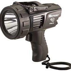 Streamlight Waypoint 300 Spotlight, LED, 1,400 Lumens, Rechargeable, Black