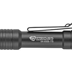 Streamlight Macrostream, Flashlight, 500 Lumens, Black Color, Includes USB Ch...
