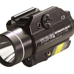Streamlight TLR-2 Tac Light, 300 Lumens, With Laser, Strobe, Black