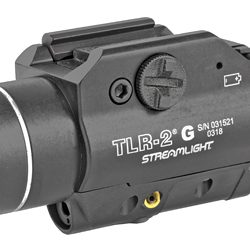 Streamlight TLR-2 G, Tac Light, With Laser, C4 LED, 300 Lumens, Strobe, Green...