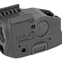 Streamlight TLR-6, Fits Glock 17/22 and 19/23, Black, White LED and Red Laser...