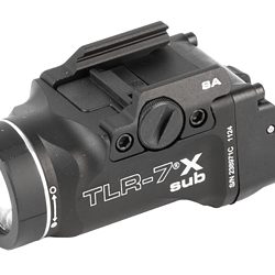 Streamlight TLR-7X Sub, White LED, 500 Lumens, Fits Springfield Hellcat, Anod...