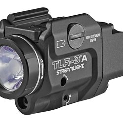 Streamlight TLR-8A Flex, Black Finish, 500 Lumens, 1.5 Hour Runtime, Red Lase...
