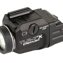 Streamlight TLR-7X, 500 Lumens, 1.5 Hour Runtime, Comes with High and Low Swi...