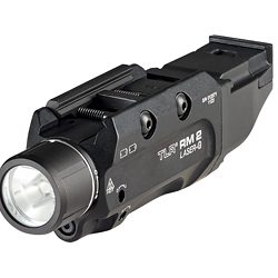 Streamlight TLR RM 2, Weapon Light with Green Laser, 1000 Lumens, 1.5 Hour Ru...