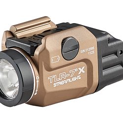 Streamlight TLR-7X, 500 Lumens, 1 Hour Runtime, Dual Fuel, Matte Finish, Flat...