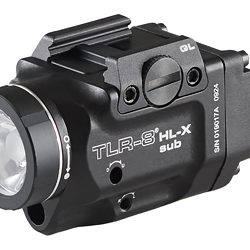 Streamlight TLR-8 HL-X Sub USB, Weaponlight with Red Laser, 1,000 Lumens, Bla...