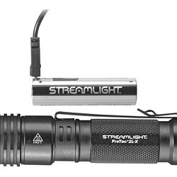 Streamlight ProTac 2L-X USB, Flashlight, 500 Lumens, w/ USB Battery, Black Fi...