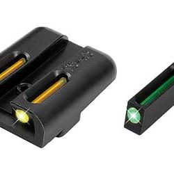 TRUGLO Brite-Site Tritium/Fiber Optic Sight, Fits Glock 17/17L/19/22/23/24/26...