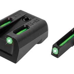 TRUGLO Brite-Site Tritium/Fiber Optic Sight, Fits Kimber, Green