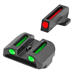 TRUGLO Brite Site Fiber Optic Red Front 3 Dot Sight, Green Rear Sight, Fits S...