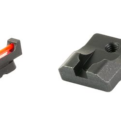 TRUGLO Fiber Optic Pro, Sight Set, For CZ 75, Black Rear Sight and Red Front