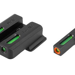 TRUGLO Brite-Site TFX Pro, Tritium/Fiber-Optic Sight, Fits S&W M&P SHIELD, Da...