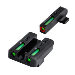 TRUGLO TFX Pro, Sight Set, Fits Springfield Hellcat, Tritium/Fiber-Optic, Day...