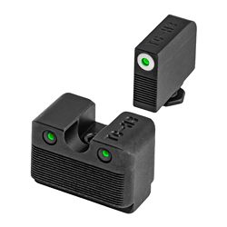 TRUGLO Tritium Pro Brite Site Day / Night Sight Set Fits Glock Low M.O.S., Fr...