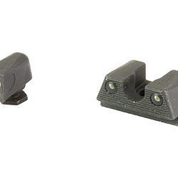 TRUGLO Tritium X, Sight Set, Fits Glock 42 and 43, Green Tritium, White Ring ...