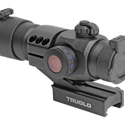 TRUGLO TRITON, Red Dot, 1X30mm, 3 MOA Red Dot, Black, Includes Momentary Pres...