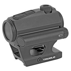 TRUGLO IGNITE, Red Dot, 1X22mm, 2 MOA Green Dot, Black, Includes High and Low...