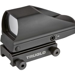 TRUGLO TRU-BRITE Dual Color Single Reticle, Red/Green Dot, 1X, Black, 5 MOA, ...