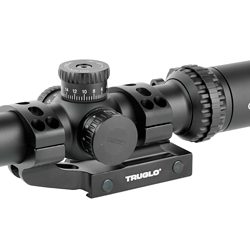 TRUGLO OMNIA Rifle Scope, 1-4X24mm, 300mm Main Tube, Illuminate A.P.T.R. (All...